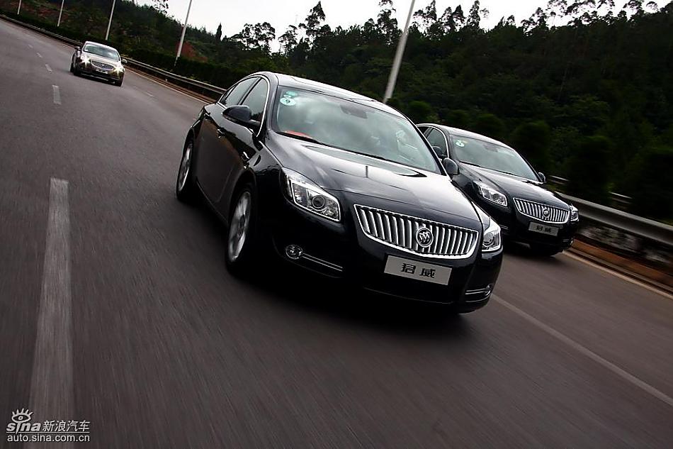 别克新君威2.0T试驾实拍图动态