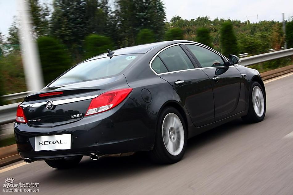 别克新君威2.0T试驾实拍图动态