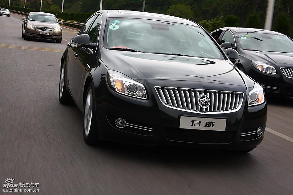 别克新君威2.0T试驾实拍图动态