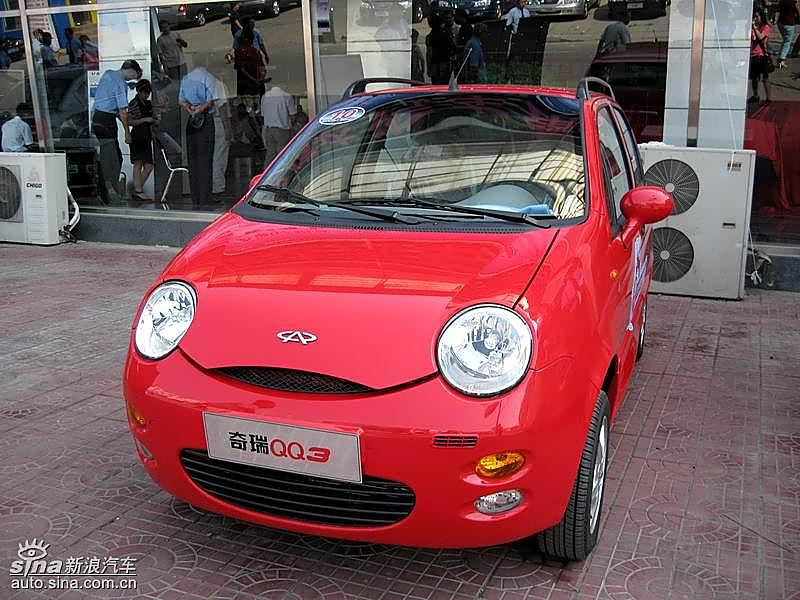 奇瑞07款QQ3外观
