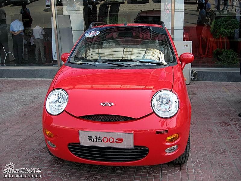 奇瑞07款QQ3外观