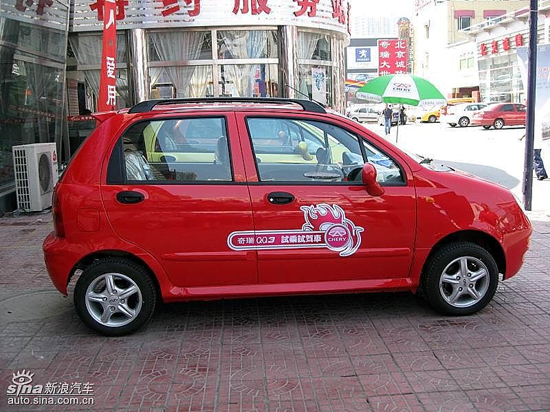 奇瑞07款QQ3外观