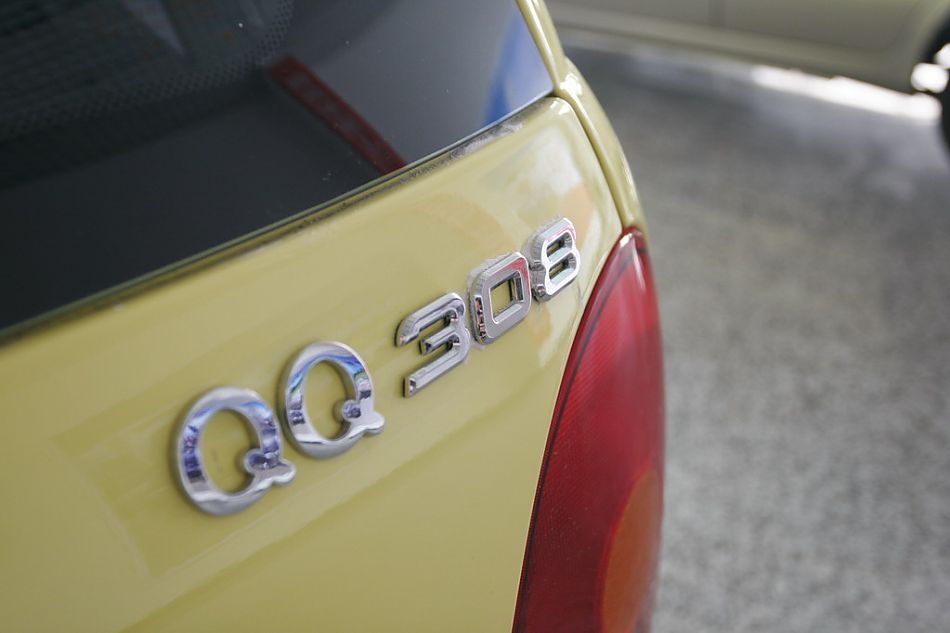 奇瑞QQ3尾部细节