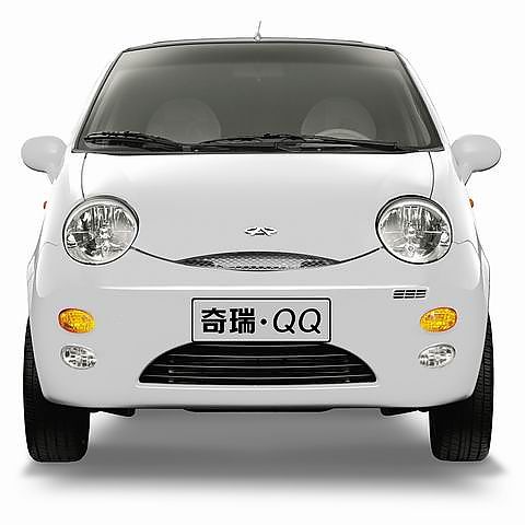 QQ轿车正面