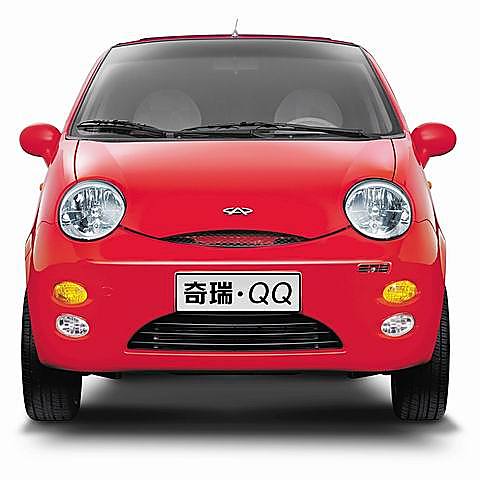 QQ轿车正面