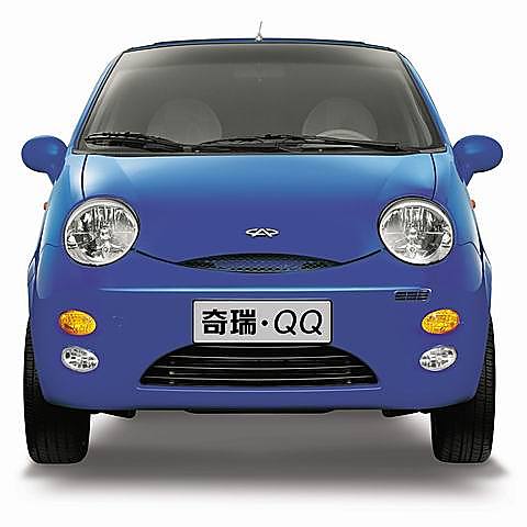 QQ轿车正面