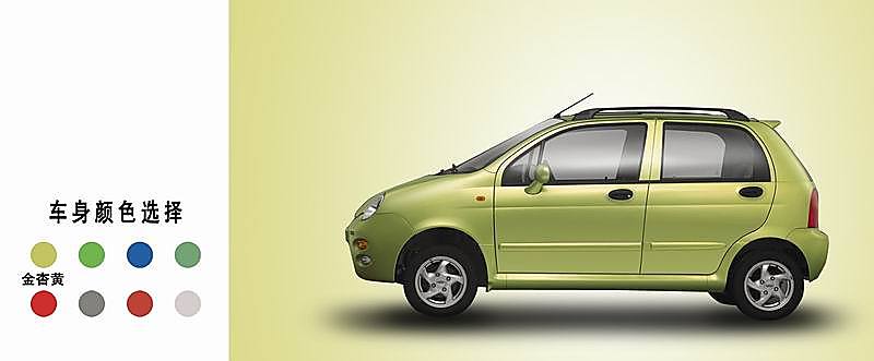 奇瑞07款QQ3外观