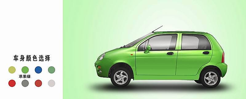 奇瑞07款QQ3外观