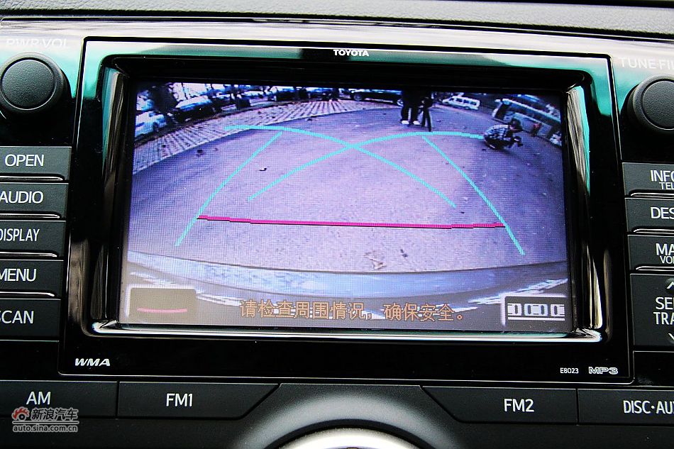 新锐志试车实拍-内饰