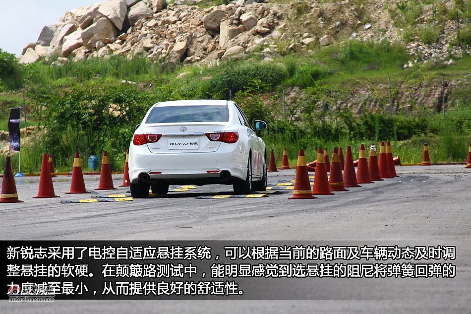 新浪汽车体验试驾新锐志图解