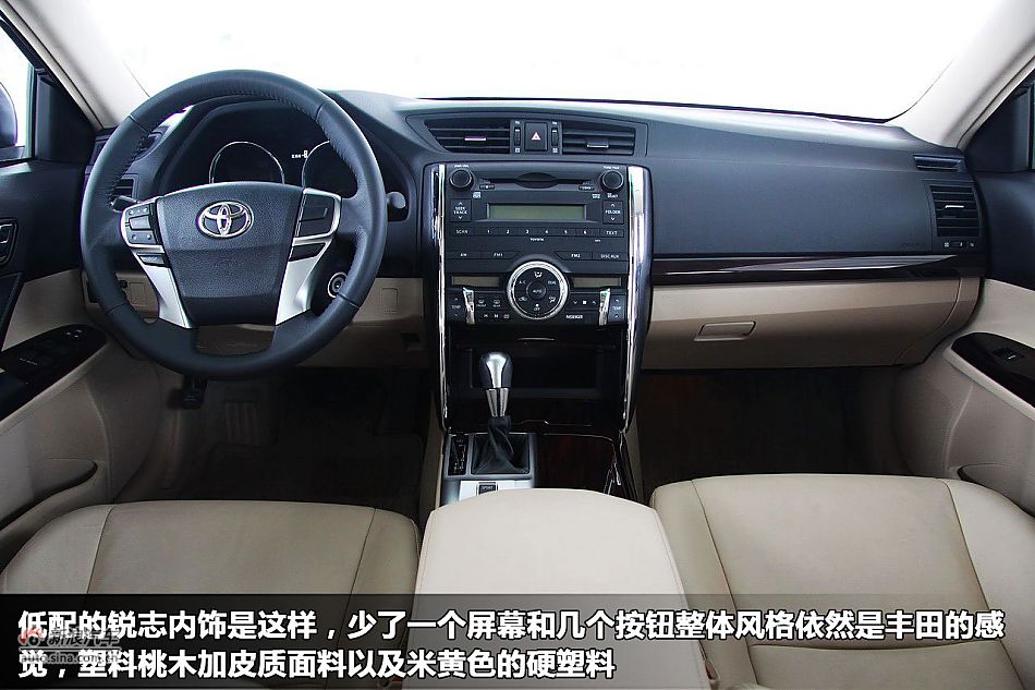 一汽丰田锐志图解新车