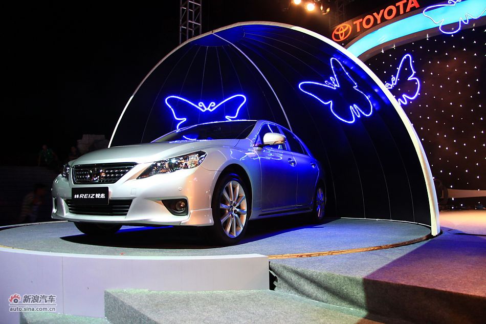 新锐志亮相发布会现场