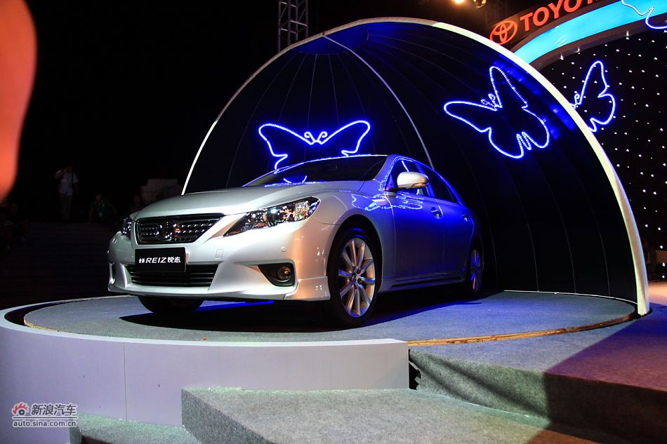 新锐志亮相发布会现场