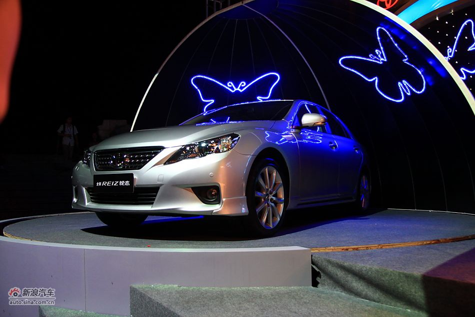 新锐志亮相发布会现场