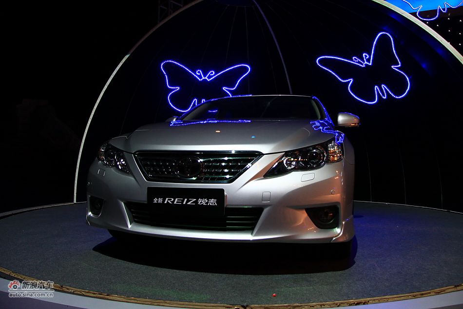 新锐志亮相发布会现场