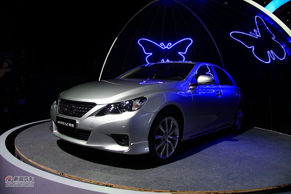 新锐志亮相发布会现场