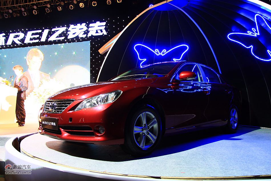 新锐志亮相发布会现场