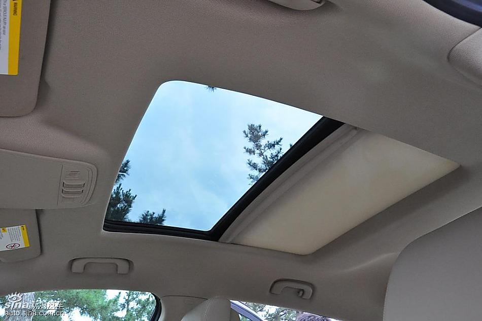上海通用别克新君越试车实拍图 内饰