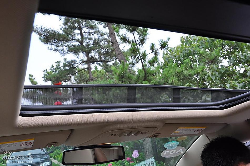 上海通用别克新君越试车实拍图 内饰