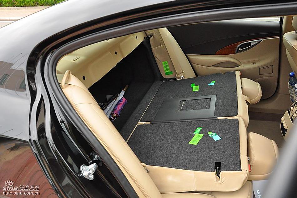 上海通用别克新君越试车实拍图 内饰