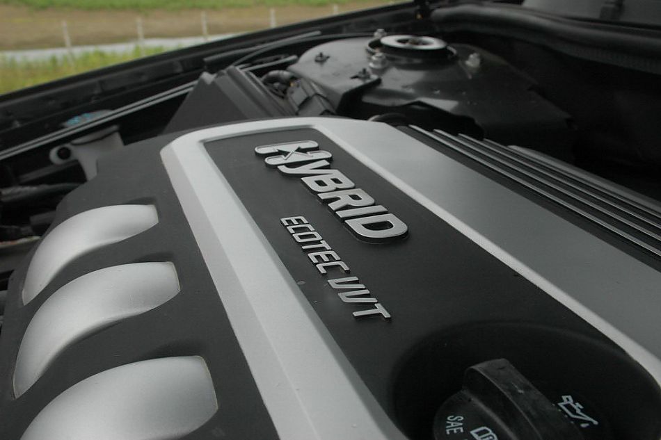 试驾别克君越混合动力版实拍图