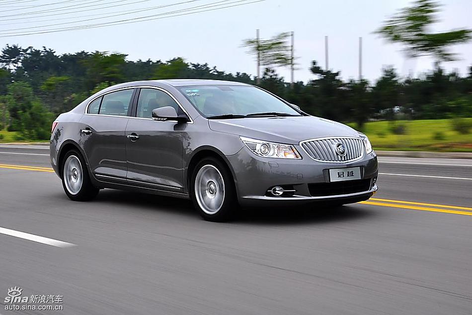 上海通用别克新君越试车实拍图 动态