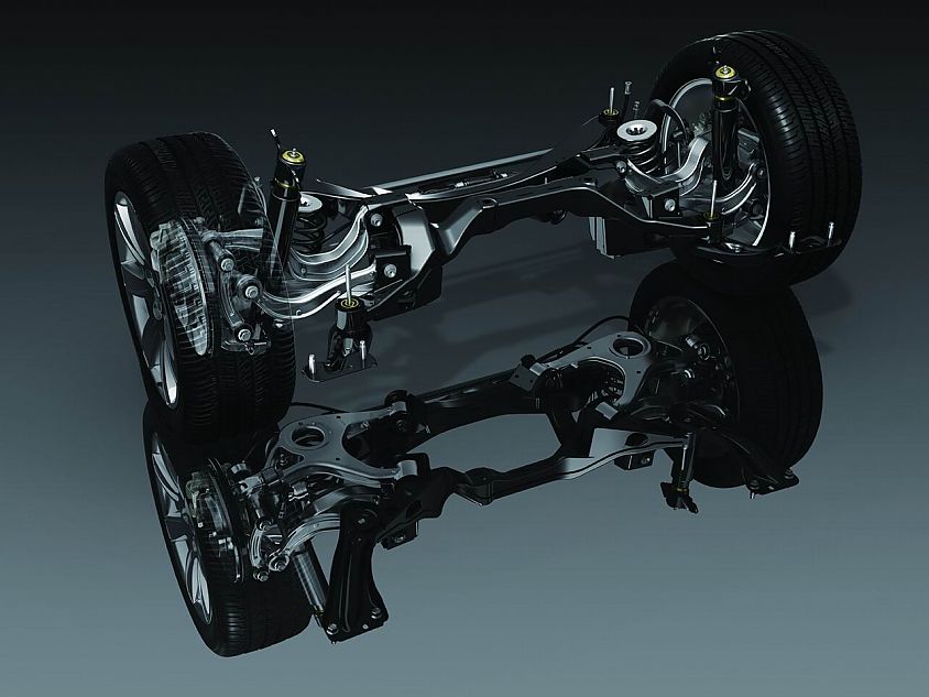 后增强型优化设计多连杆悬挂