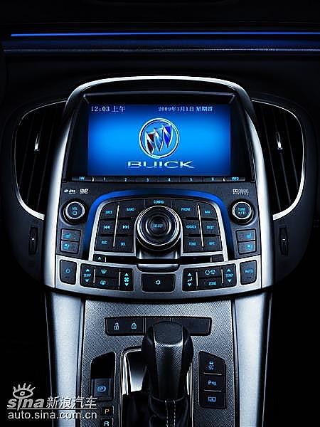 别克全新君越内饰资料图