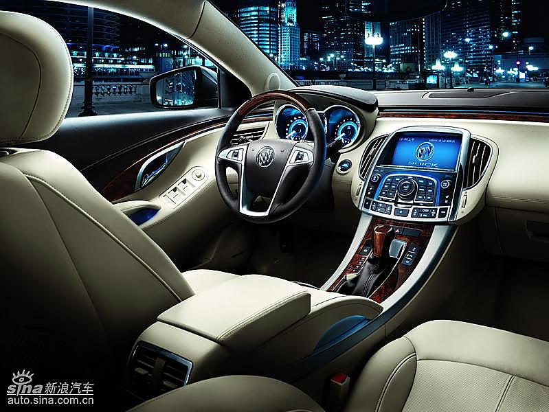 别克全新君越内饰资料图