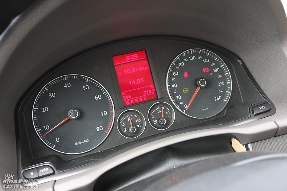 速腾1.4TSI+DSG内饰实拍图