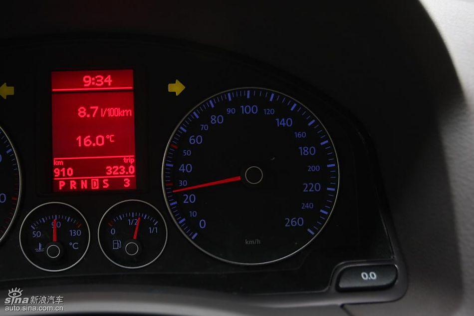 速腾1.4TSI+DSG内饰实拍图