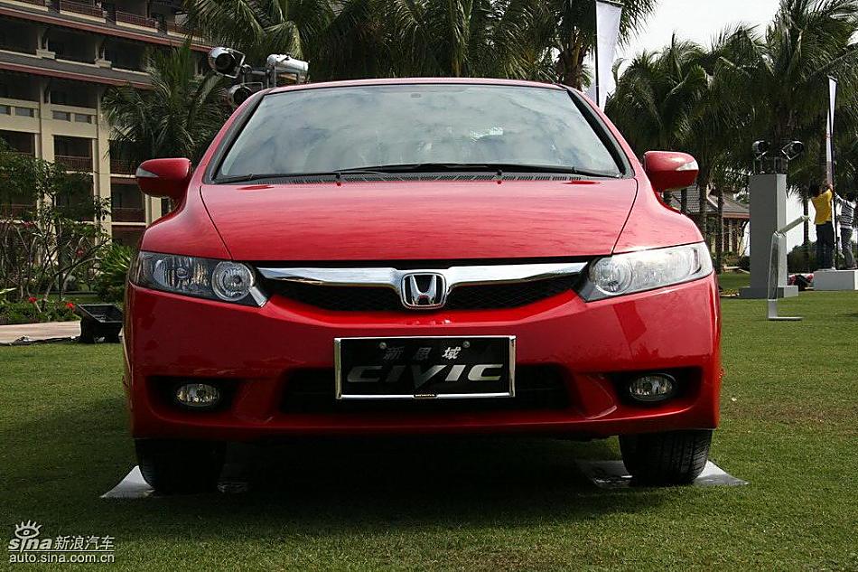 东风本田新思域试驾实拍图外观