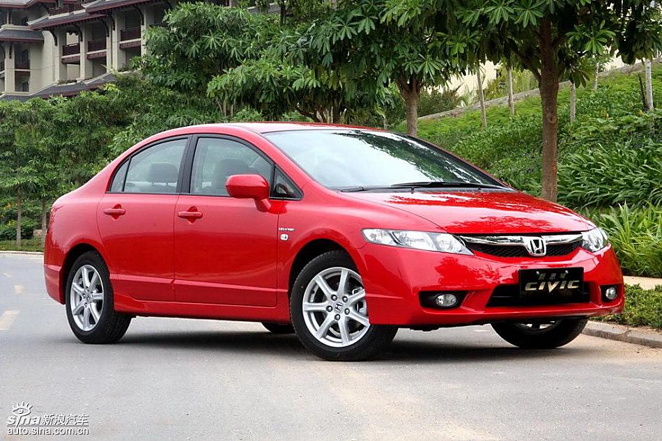 东风本田新思域试驾实拍图外观