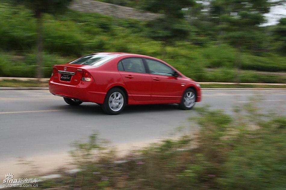 东风本田新思域试驾实拍图外观