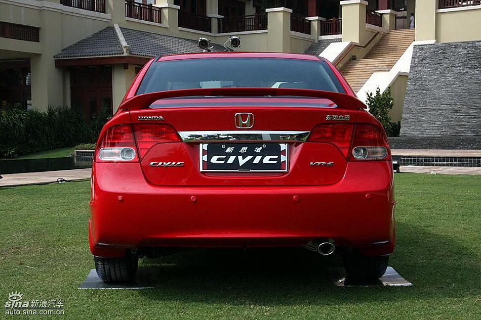 东风本田新思域试驾实拍图外观