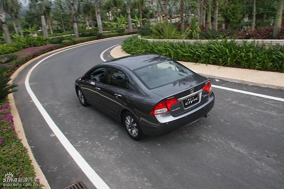 东风本田新思域试驾实拍图外观