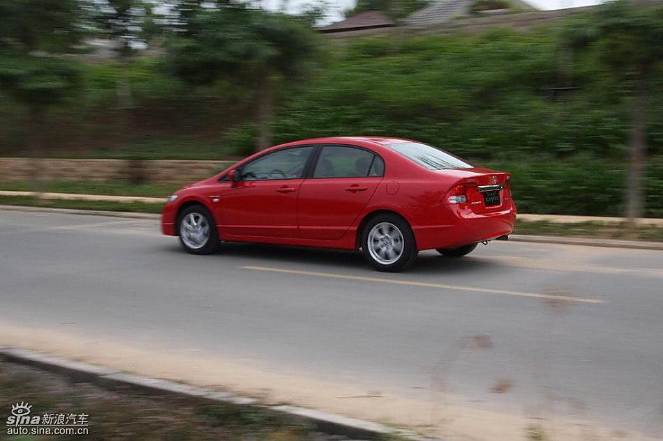 东风本田新思域试驾实拍图外观