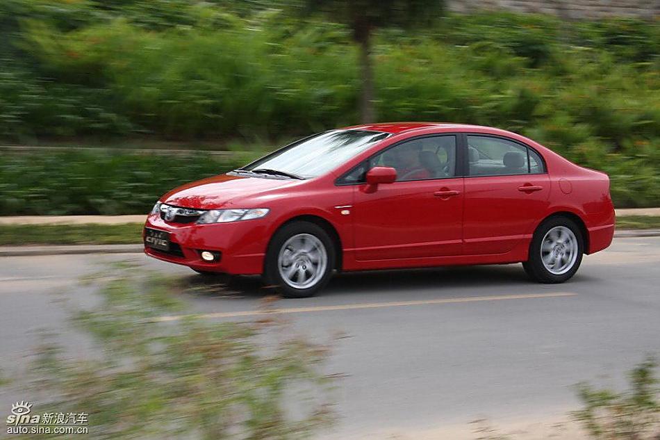 东风本田新思域试驾实拍图外观