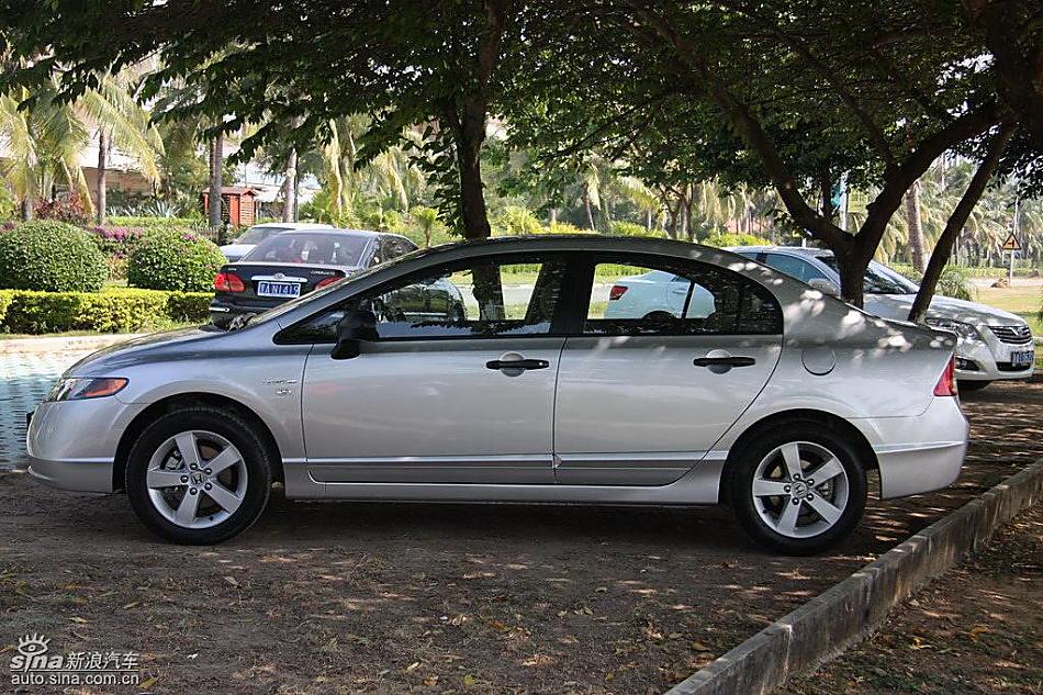 东风本田新思域试驾实拍图外观