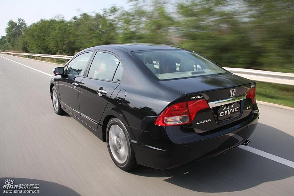 东风本田新思域试驾实拍图外观