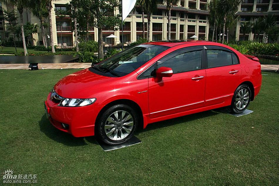 东风本田新思域试驾实拍图外观