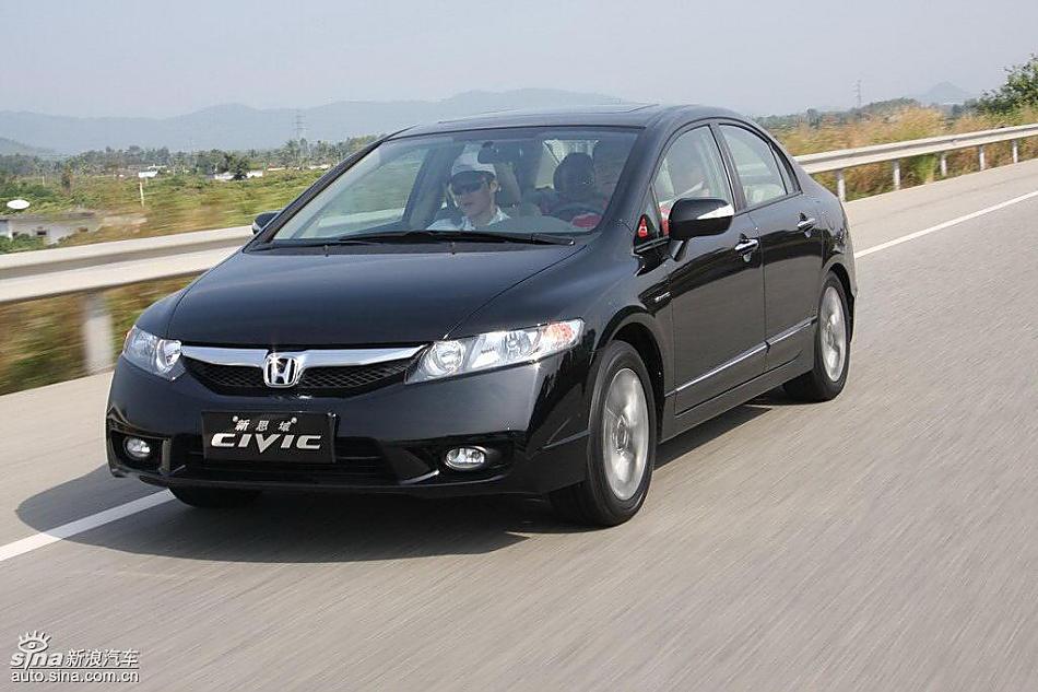 东风本田新思域试驾实拍图外观