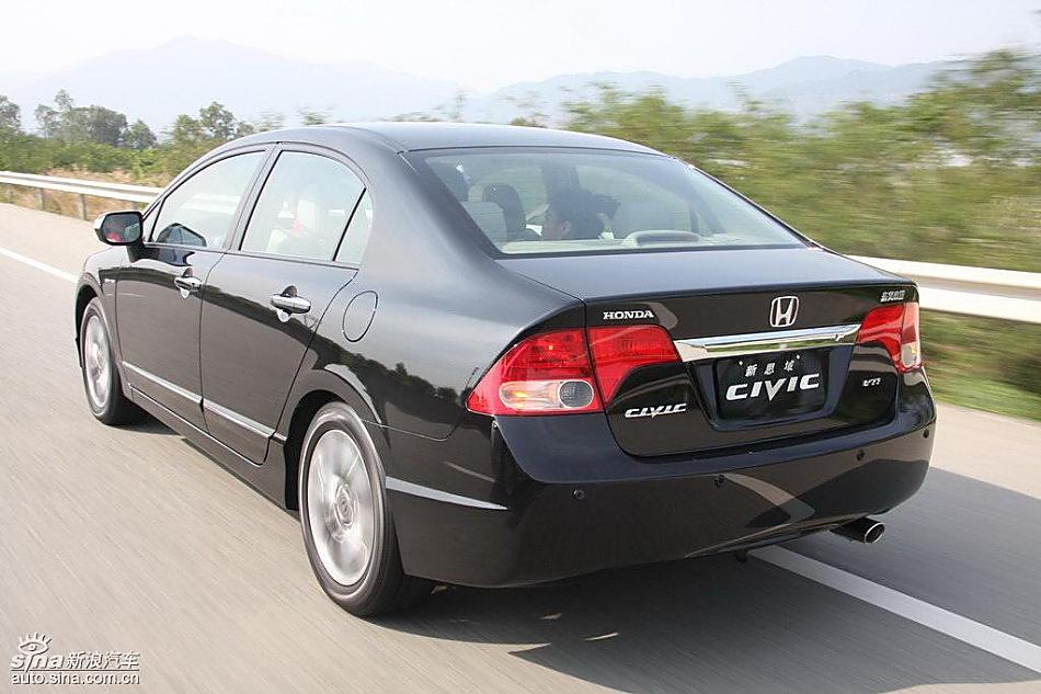 东风本田新思域试驾实拍图外观