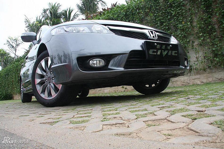 东风本田新思域试驾实拍图外观