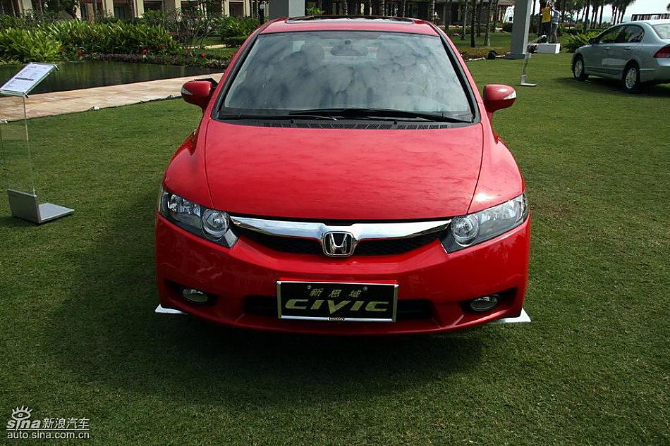 东风本田新思域试驾实拍图外观