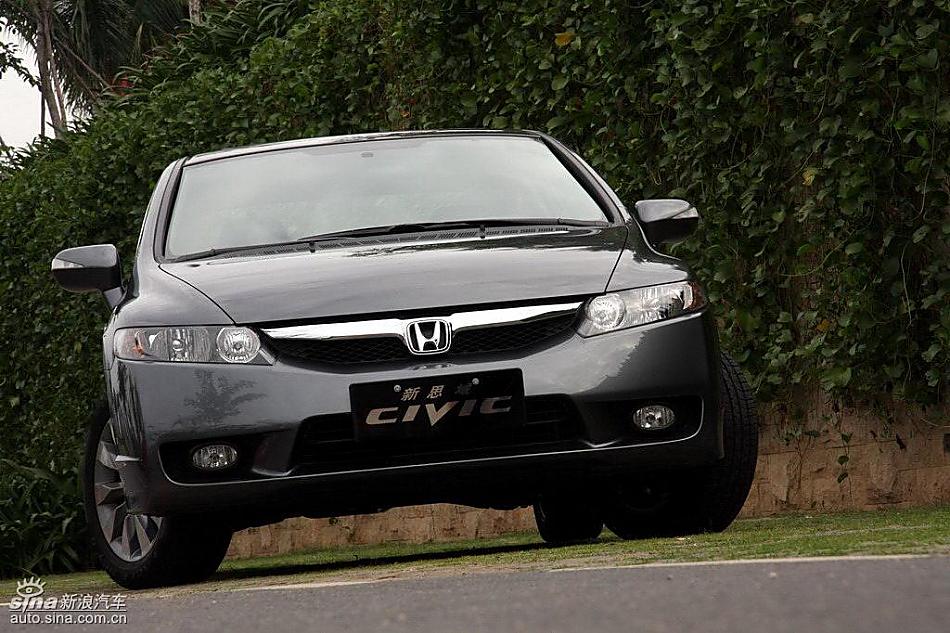 东风本田新思域试驾实拍图外观