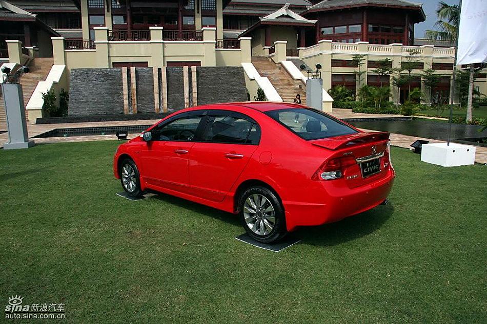 东风本田新思域试驾实拍图外观