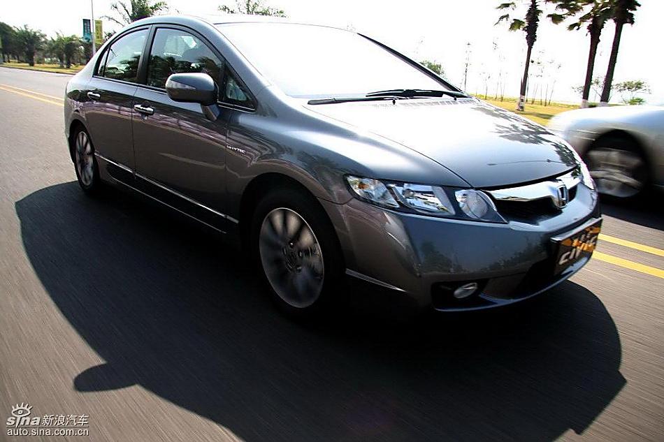 东风本田新思域试驾实拍图外观