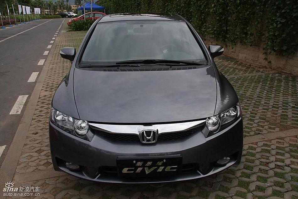 东风本田新思域试驾实拍图外观