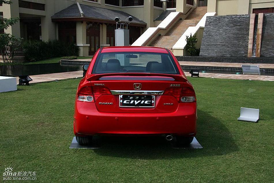 东风本田新思域试驾实拍图外观